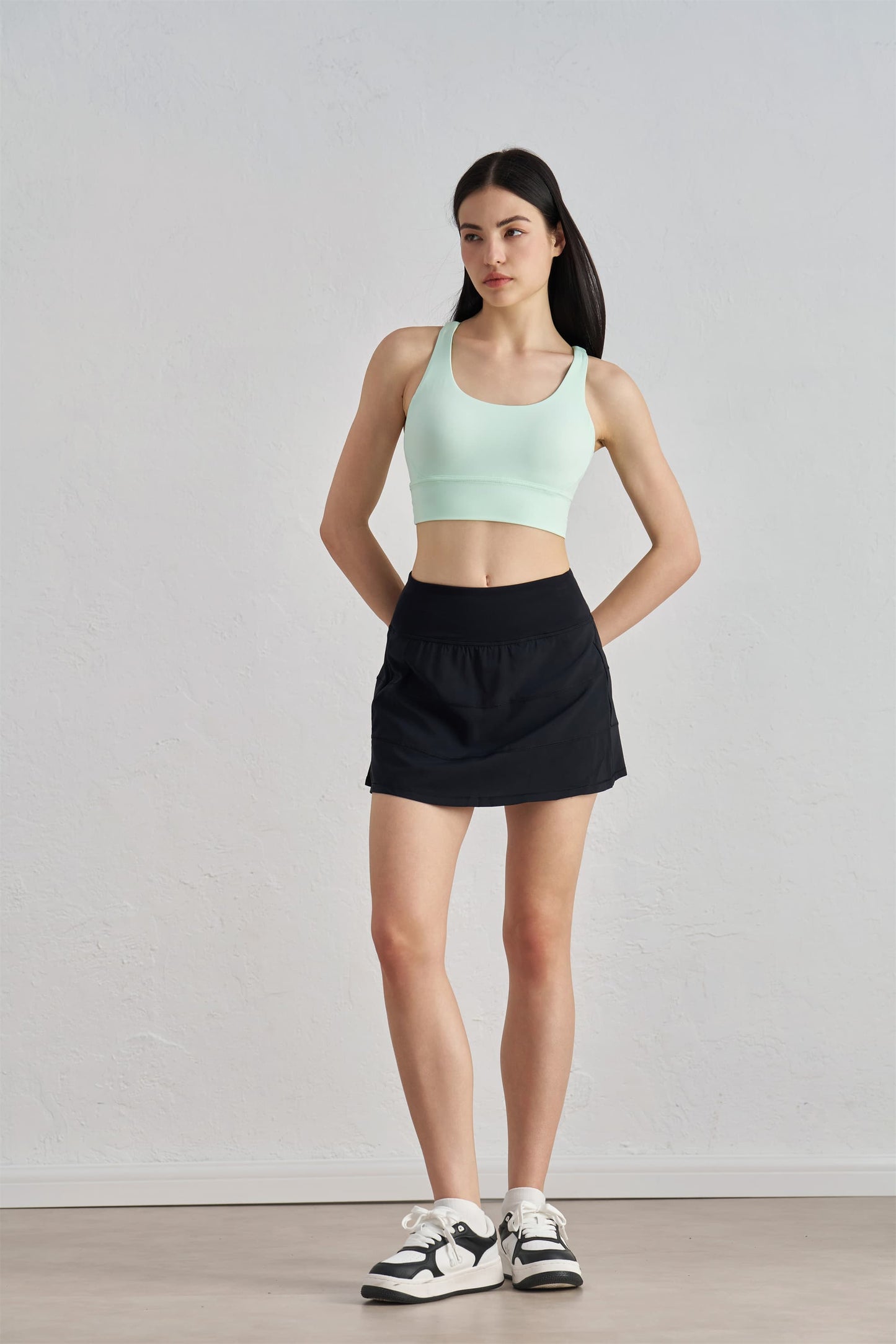 Stretch Cross-Back Bra