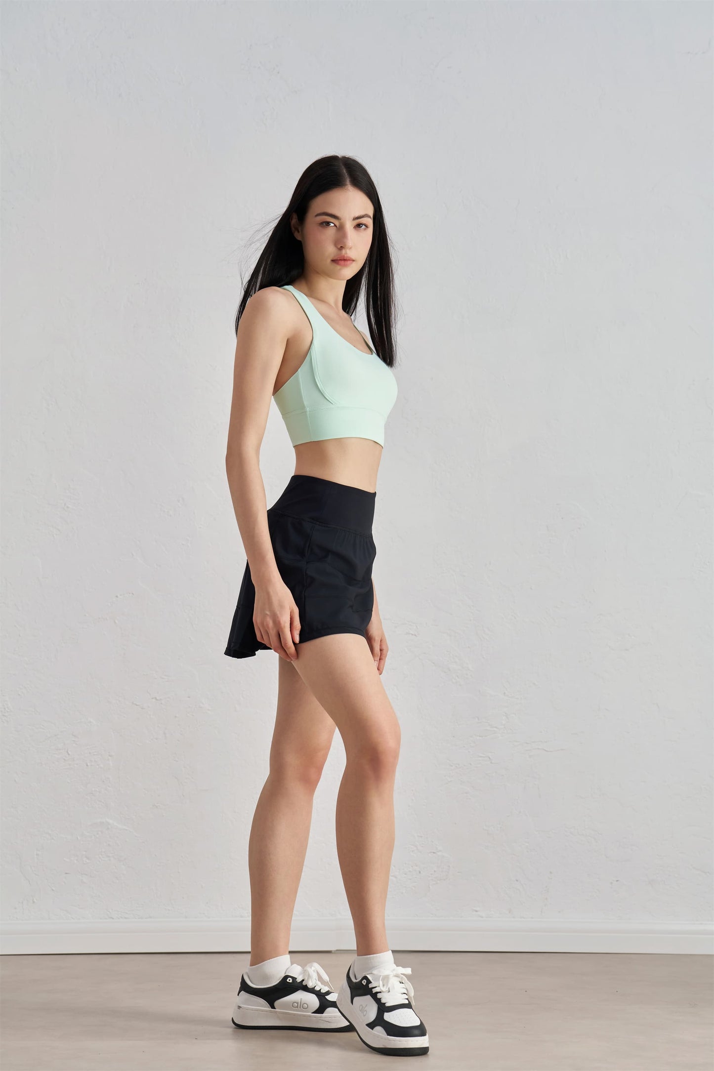 Stretch Cross-Back Bra