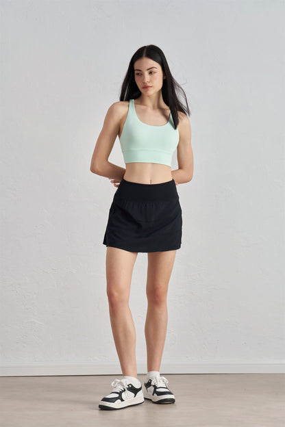 Stretch Cross-Back Bra