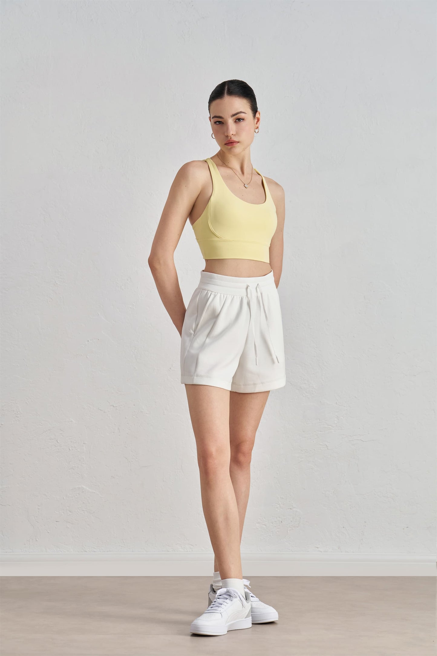 Stretch Cross-Back Bra