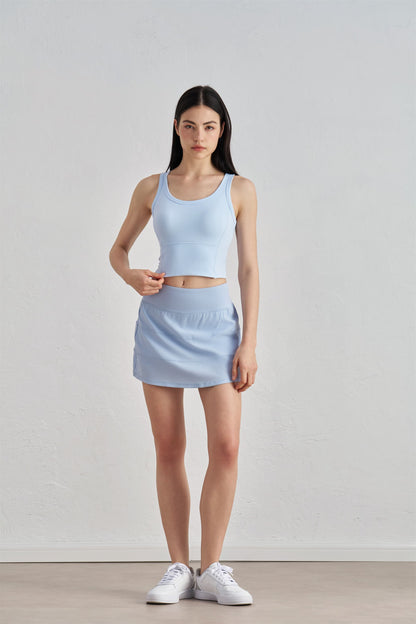 Breathable Scoop-Neck Bra