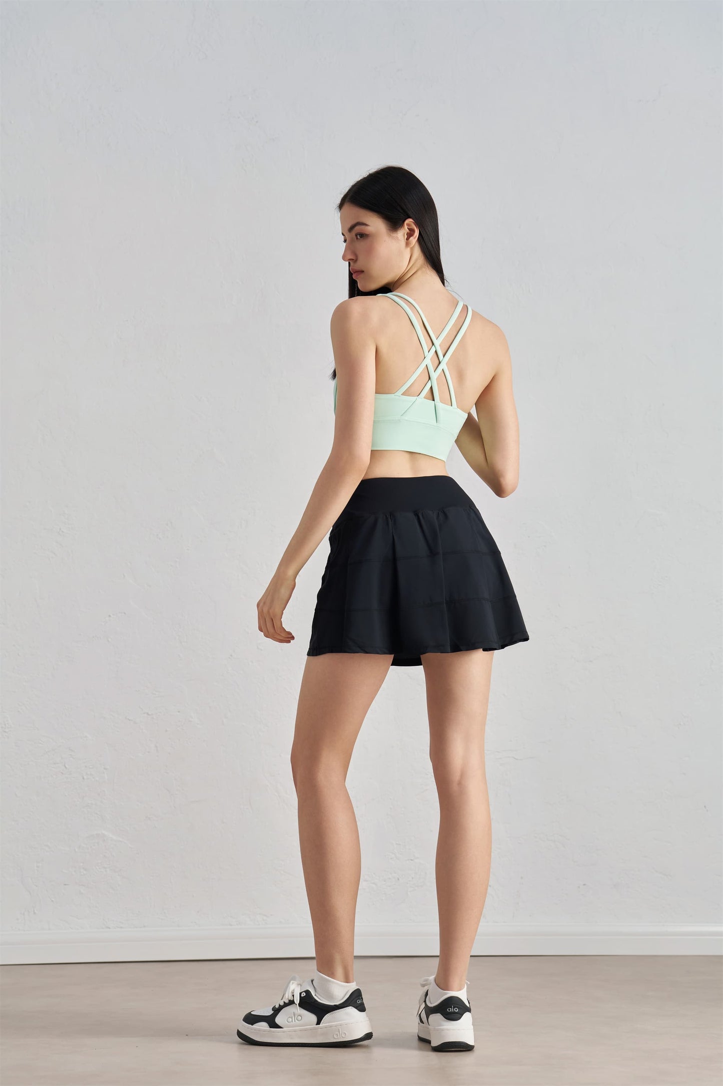 Stretch Cross-Back Bra