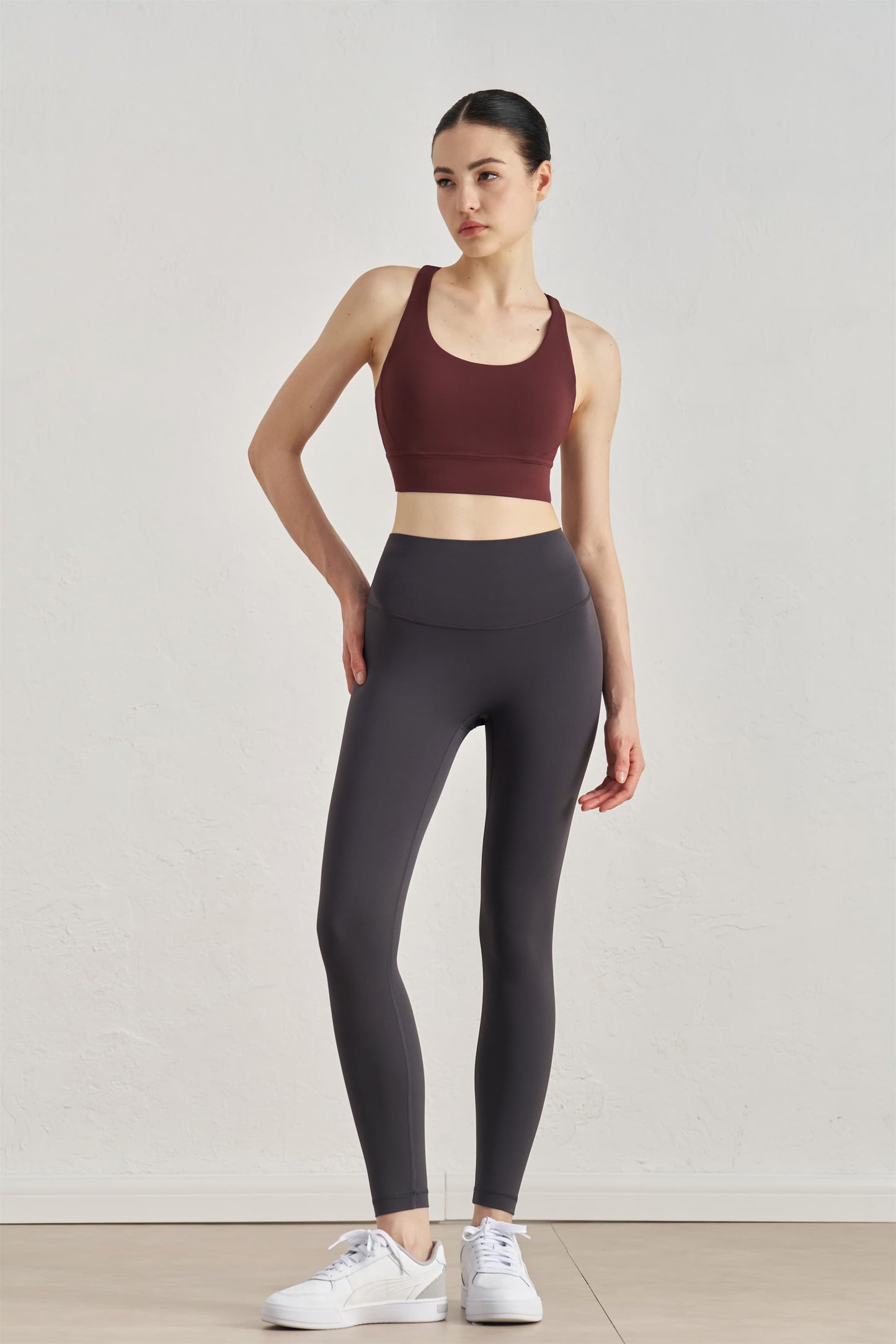 Stretch Cross-Back Bra