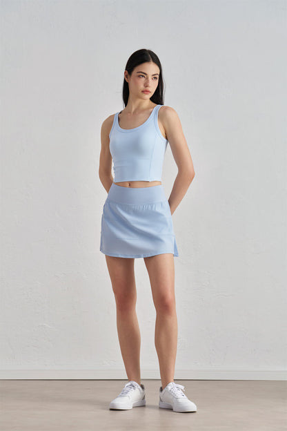 Breathable Scoop-Neck Bra